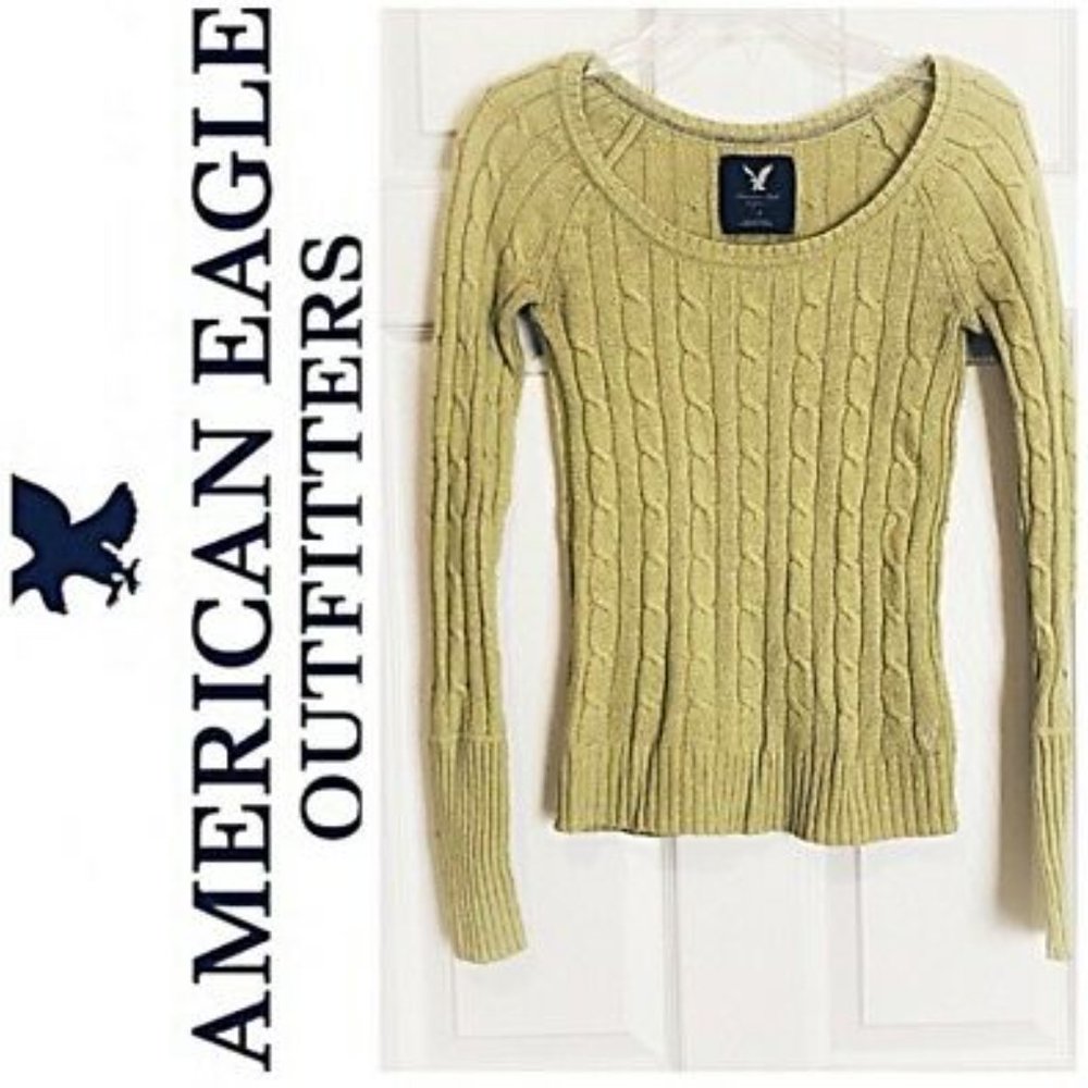 American Eagle Outfitters cable knit sweater